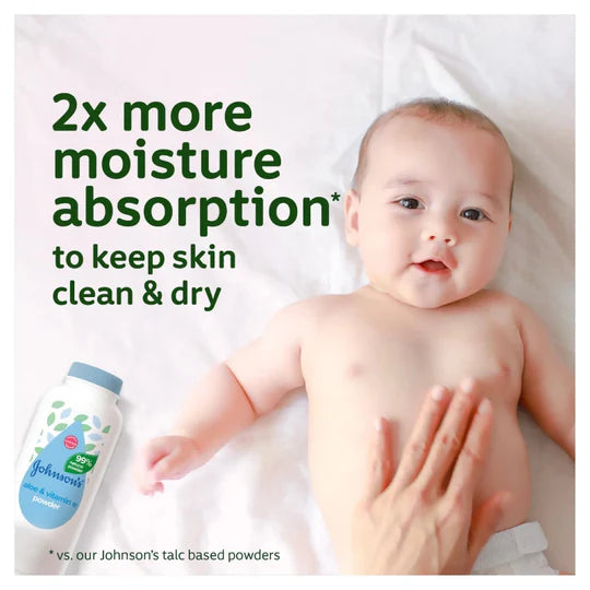 Johnson's Baby Aloe Vera Powder 200g - Case of 6