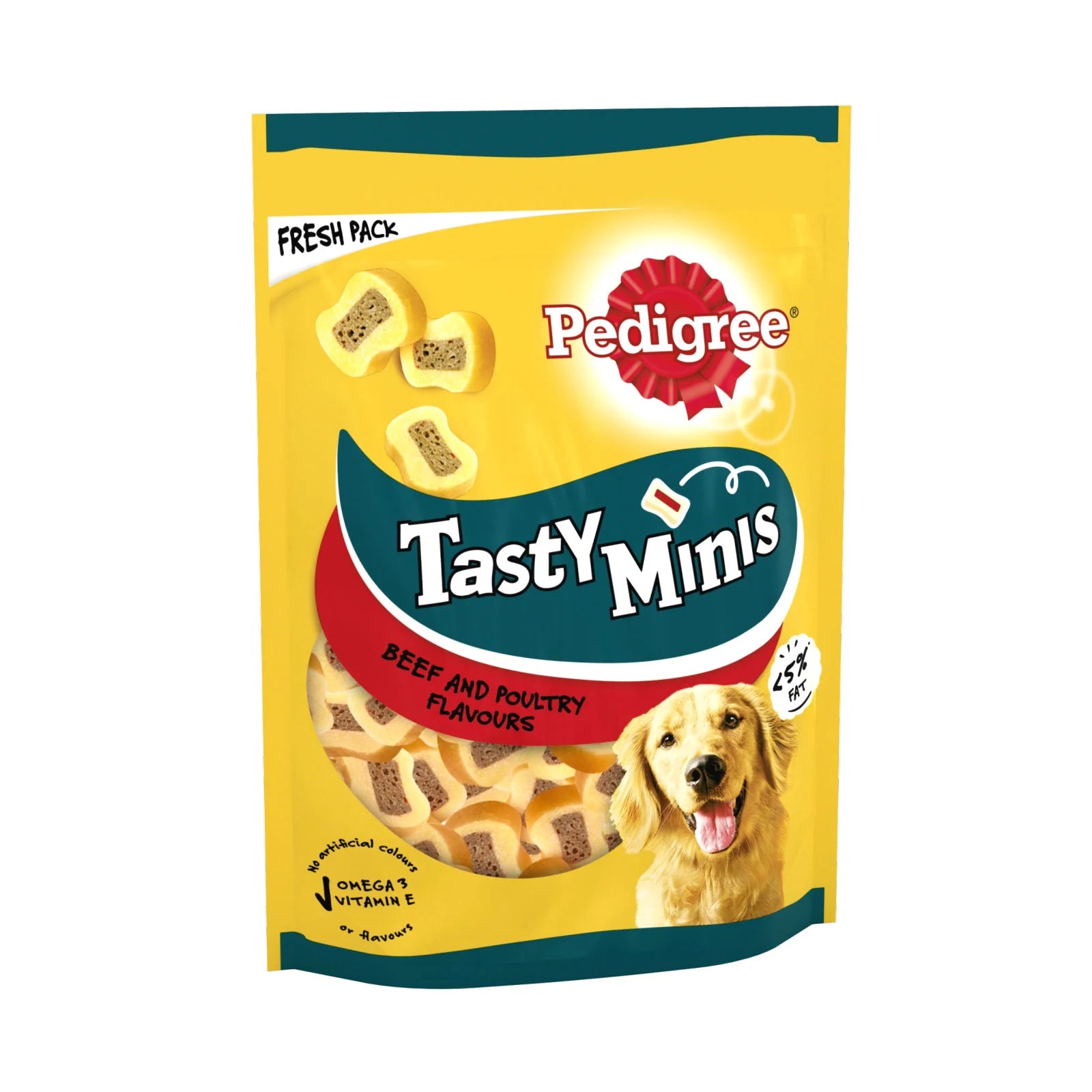 Pedigree Dog Tasty Minis Beef & Poultry 155g