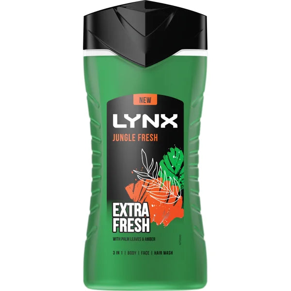 Lynx Shower Gel Jungle Fresh 225ml