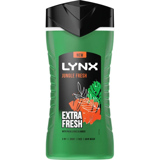 Lynx Shower Gel Jungle Fresh 225ml