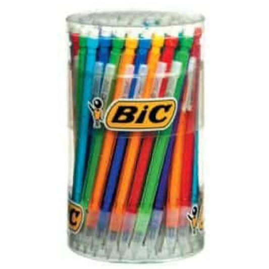 Bic Automatic Pencils Assorted Colours Tub