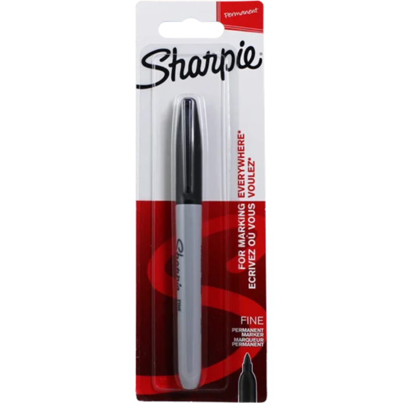 Sharpie Black Marker Hang Pack
