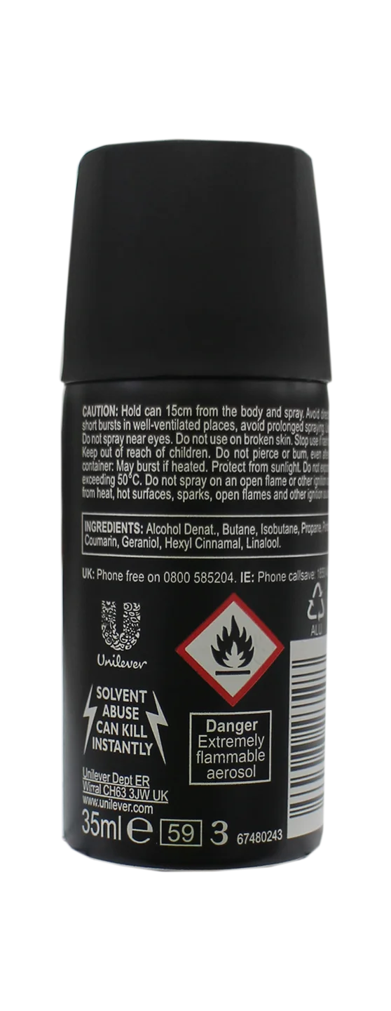 Lynx Bodyspray Africa Travel Size 35ml